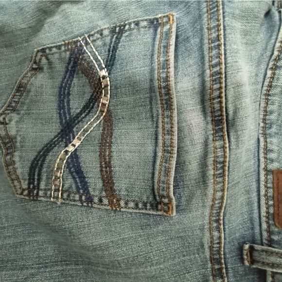 Tommy Hilfiger 14R Full Length Blue Denim Zipper Pockets Women's Jeans - Picture 4 of 11